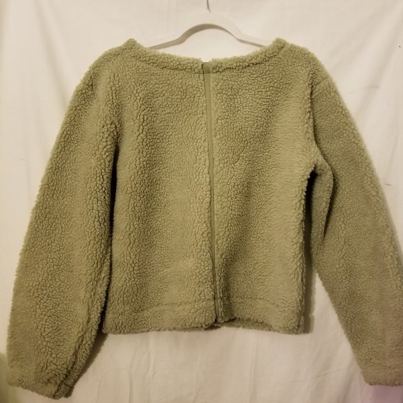 Prologue Women's Tan Lint Full Zip Long Sleeve Sweatshirt XS NWT - Picture 4 of 4